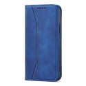 Pouzdro Hurtel Magnet Fancy Case iPhone 12 Pro Max - modrá