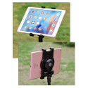 AG PREMIUM Teleskopický kovový stativ/tripod pro tablet (8-11"), černý