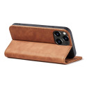 Hurtel Magnet Fancy Case iPhone 13 Pro Max – hnědá