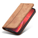 Hurtel Magnet Fancy Case iPhone 13 Pro Max – hnědá
