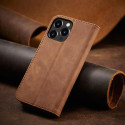Hurtel Magnet Fancy Case iPhone 13 Pro Max – hnědá