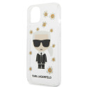 Kryt Karl Lagerfeld IKONIK Karl pro iPhone 13 mini - transparentní