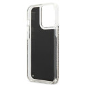 Kryt Karl Lagerfeld Liquid Glitter Gatsby iPhone 13 Pro Max - černý