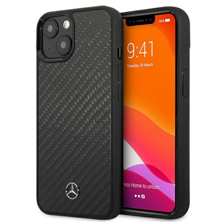 Kryt Mercedes Dynamic Line pro iPhone 13 mini – černý