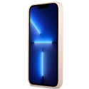 Kryt Guess Silicone Triangle iPhone 13 Pro růžový