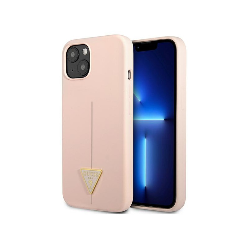 Kryt Guess GUHCP13MSLTGP pro iPhone 13 - růžový