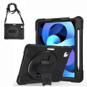 ESTUFF Austin Defender Ultra odolný obal s popruhem pro iPad Air 10,9" (4/5 gen.) a iPad Pro 11" (2018/20/22), černý