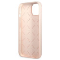 Kryt Guess Silicone Triangle pro iPhone 13 mini - růžový