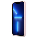 Kryt Guess Silicone Triangle pro iPhone 13 mini fialová