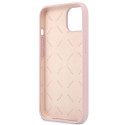 Kryt Guess Silicone Triangle pro iPhone 13 mini fialová