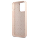 Kryt Guess SILICONE TRIANGLE pro iPhone 13 Pro Max - růžová