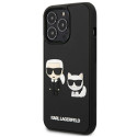 Kryt Karl Lagerfeld IKONIK 3D pro iPhone 13 Pro - černá