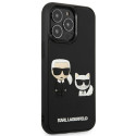 Kryt Karl Lagerfeld IKONIK 3D pro iPhone 13 Pro - černá