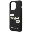 Kryt Karl Lagerfeld IKONIK 3D pro iPhone 13 Pro - černá