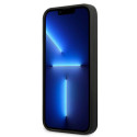 Kryt Karl Lagerfeld SILICONE PLAQUE pro iPhone 13 mini - černý