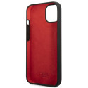 Kryt Karl Lagerfeld SILICONE PLAQUE pro iPhone 13 mini - černý
