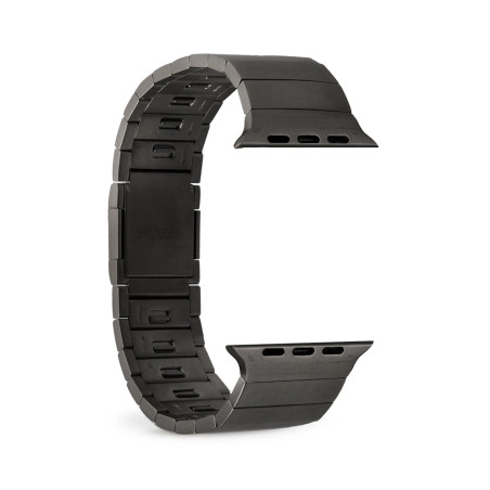 Řemínek Puro TITAN pro Apple Watch 42/44/45/49mm - černý