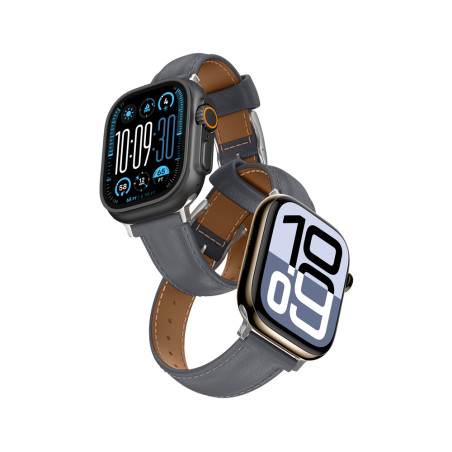 Řemínek AmazingThing CLASS BAND pro Apple Watch - šedý