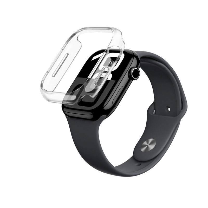 Kryt AmazingThing MINIMAL CASE pro Apple Watch 46mm - transparentní