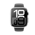 Kryt AmazingThing RADIX GLASS pro Apple Watch 46mm - čirá