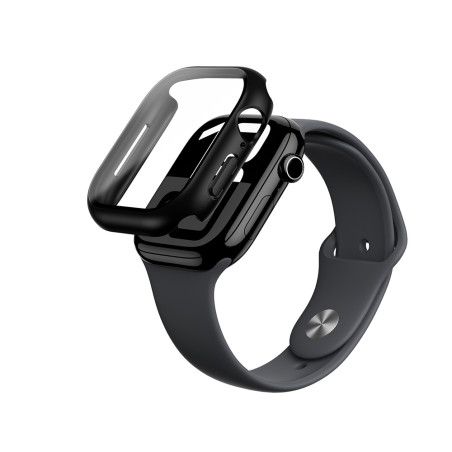 Kryt AmazingThing RADIX GLASS pro Apple Watch 46mm - černý