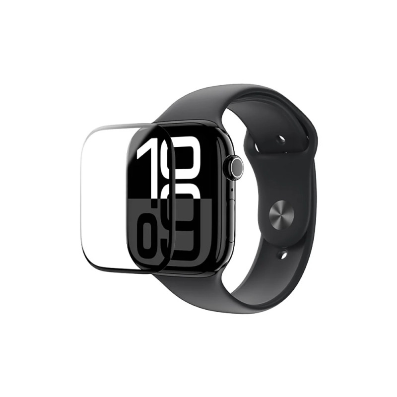 Ochranné sklo AmazingThing RADIX FILM pro Apple Watch 42mm - černý rámeček