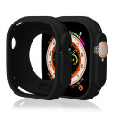 Kryt Hurtel Silicone Watch Case pro Apple Watch 44 mm - black