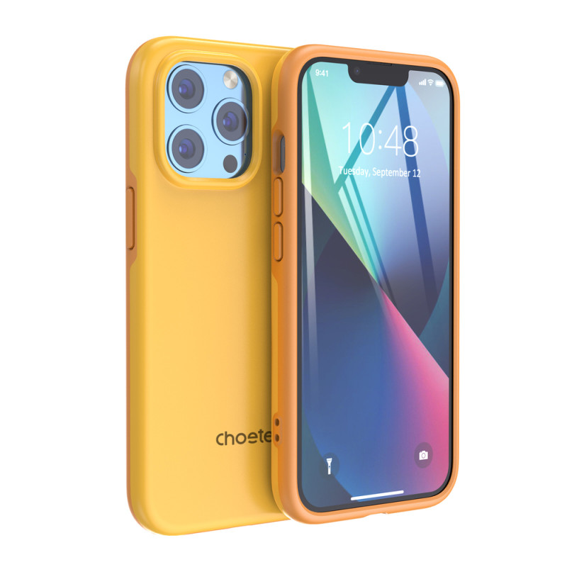 Kryt Choetech MFM Anti-drop pro iPhone 13 Pro Max - oranžová