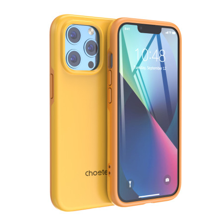 Kryt Choetech MFM Anti-drop pro iPhone 13 Pro Max oranžová