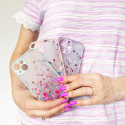 Kryt Hurtel DESIGN CASE pro iPhone 12 Pro Max - floral purple