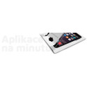 ESTUFF Easy Applicator Ochranné sklo 3D FULL-COVER 0.3mm pro iPhone 7/8/SE20/SE22, montážní rámeček, černé
