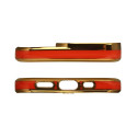 Kryt Hurtel Fashion Case pro iPhone 12 - zlatý rám