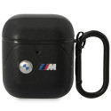Pouzdro BMW BMA222PVTK pro AirPods 1/2 - černá/černá