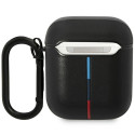 Pouzdro BMW BMA222PVTK pro AirPods 1/2 - černá/černá