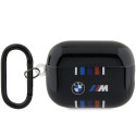 Kryt BMW BMAP222SWTK pro AirPods Pro 2 – pruhy M, černý