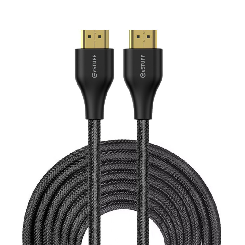 ESTUFF ES606013 HDMI/HDMI 2.1 Kabel s podporou 8K/60Hz, 1m, černý