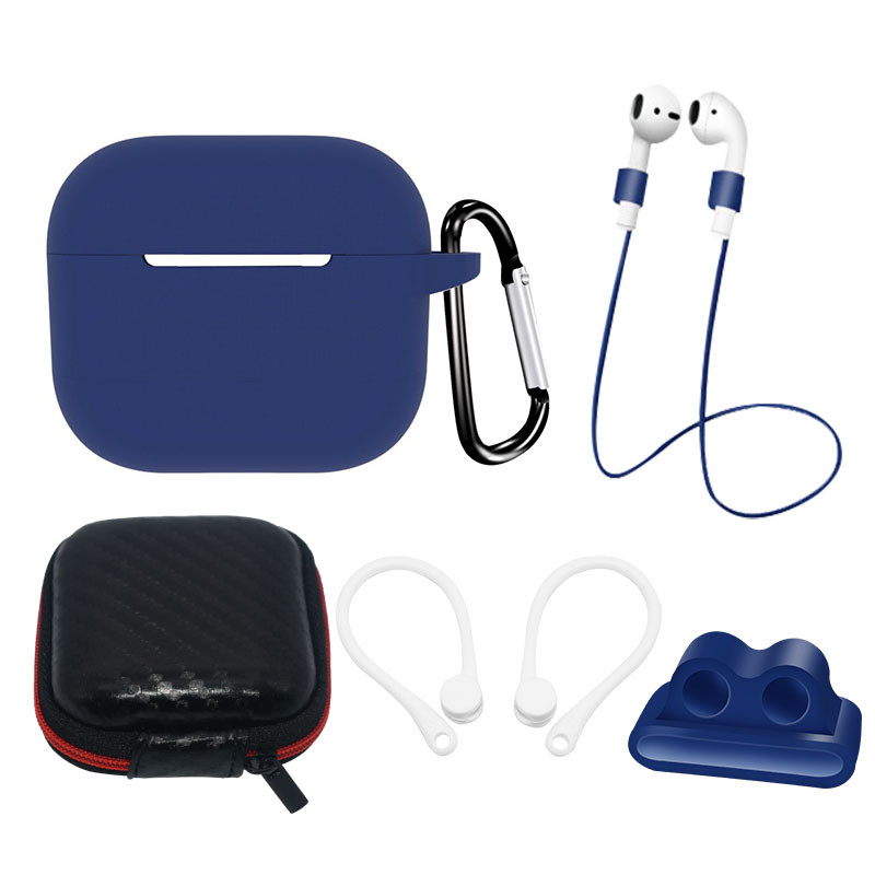 Pouzdro Hurtel pro AirPods 3 - modré