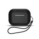 Pouzdro Hurtel SILICONE CASE pro AirPods 1/2 - černé