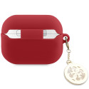 Kryt Guess GUAP23DSLGHDF pro AirPods Pro 2 červená