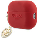 Kryt Guess GUAP23DSLGHDF pro AirPods Pro 2 červená