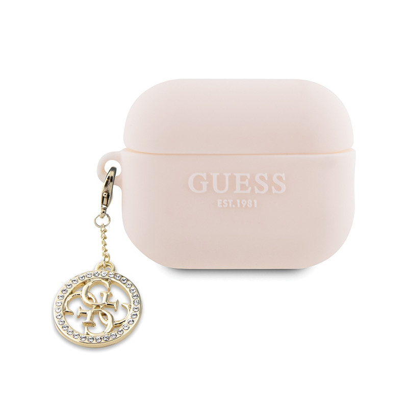 Kryt GUESS GUAP23DSLGHDP pro AirPods Pro 2 - růžová/pink