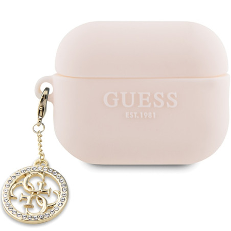 Kryt GUESS GUAP23DSLGHDP pro AirPods Pro 2 - růžová/pink