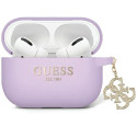 Kryt Guess GUAP2LECG4U pro AirPods Pro 2 - fialová