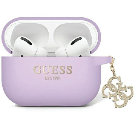 Kryt Guess GUAP2LECG4U pro AirPods Pro 2 - fialová