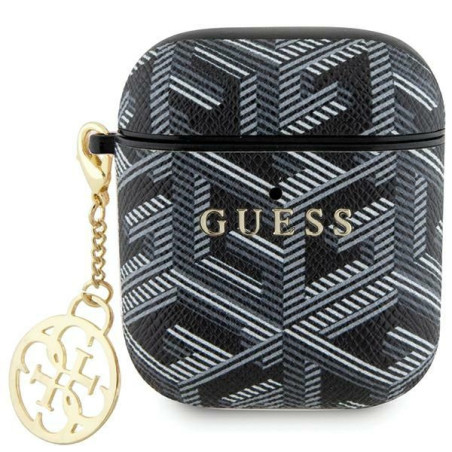 Pouzdro Guess GUA2PGCE4CK pro AirPods 1/2 černé