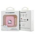 Pouzdro Hello Kitty 3D pro AirPods 1/2 - pink