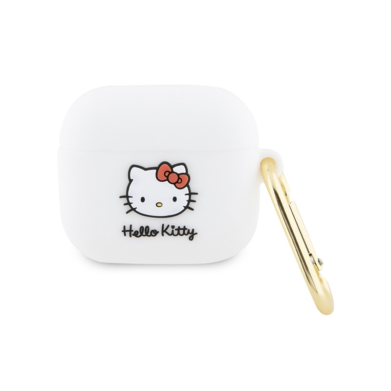 Pouzdro Hello Kitty pro AirPods 3 - bílá