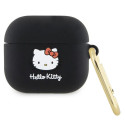 Kryt Hello Kitty pro AirPods 3 – černý (silikon 3D)