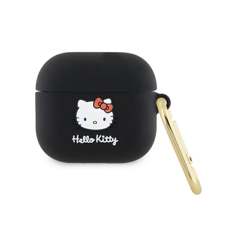 Kryt Hello Kitty AIRPODS 3 pro AirPods 3 - černý
