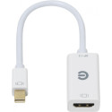 ESTUFF ES607801 Redukce Mini DisplayPort na HDMI pro starší MacBooky, bílá